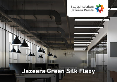 Jazeera Green Silk Flexy, New all-in-one product launch for all ceiling finishes by Jazeera Paints