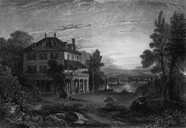 Casa donde se reunían Lord Byron y sus amistades a leer y crear historias de terror    