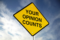 Your Opinion Counts