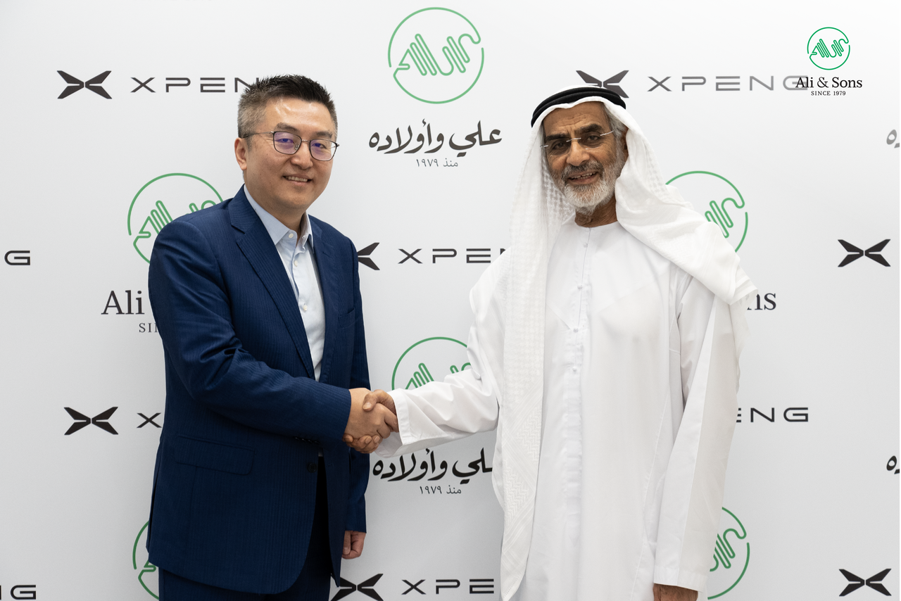 XPENG established partnership with Ali&Sons for UAE market