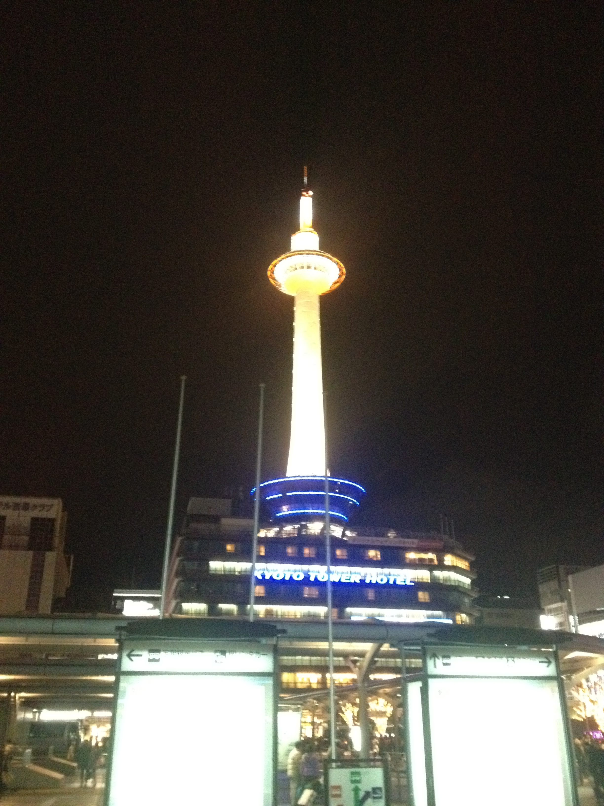 Kyoto Tower.