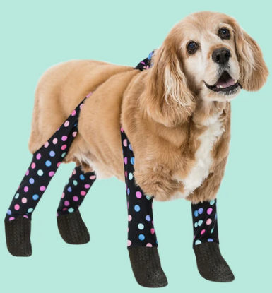 Walkee Paws Dog NEW DELUXE Boot Leggings - 4 sizes, 4 Colors