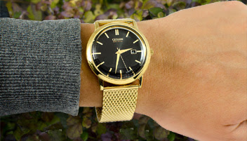 CITIZEN Eco-Drive Classic Gold Stainless Steel Bracelet