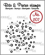 Bits & Pieces stempel no. 207, Confetti