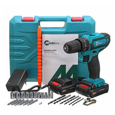 32V 6000mAh Electric Drill w/ 2 Batteries