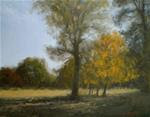 Autumn Trees, Late Afternoon - Posted on Tuesday, November 25, 2014 by Weston Hobdy