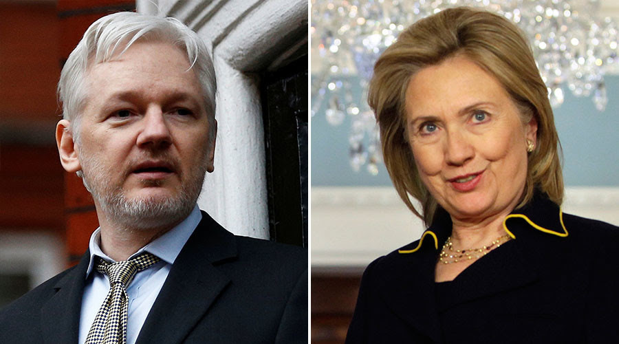 Bombshell: Clinton Crime Family Floated Story About Hillary Droning Assange as a Threat Not to Release Info Today!