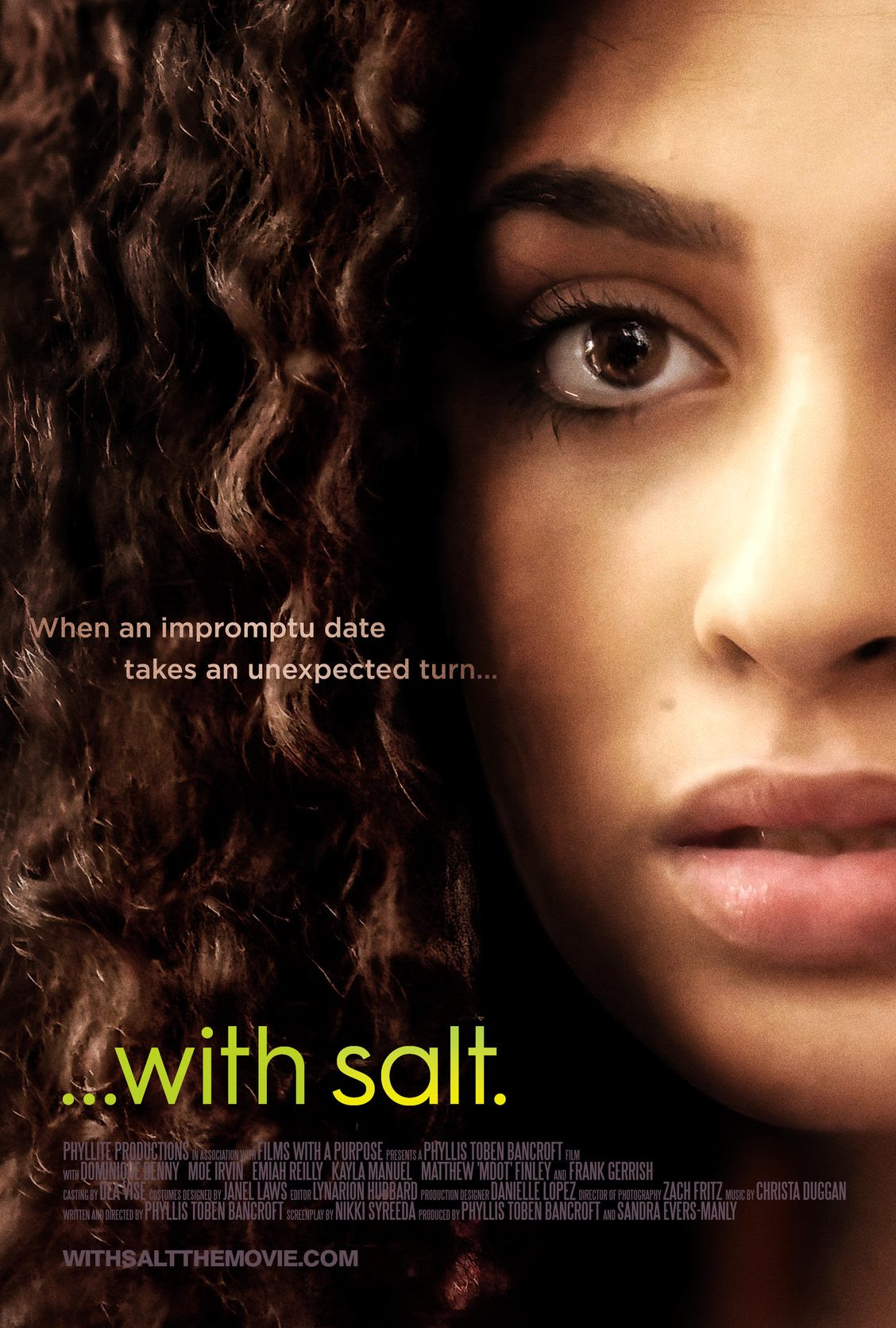 ... with salt poster