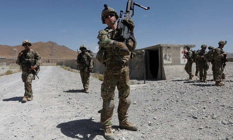 Các binh sĩ Mỹ ở tỉnh Logar, Afghanistan, năm 2018. Ảnh: Reuters.