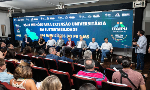Itaipu seleciona projetos de extensão universitária