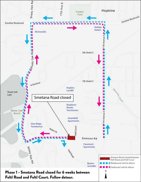 Smetana Road in Minnetonka and Hopkins