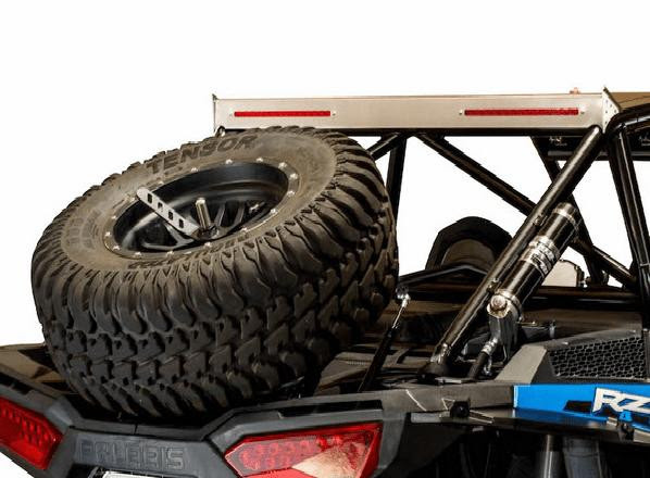 Image of Trinity Racing Polaris RZR XP Turbo/1000 High Clearance Spare Tire Carrier