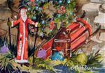 Christmas Cheer - Painting II - Posted on Thursday, November 20, 2014 by Kathy Los-Rathburn