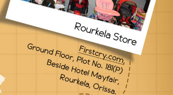 Firstcry.com, Ground Floor, Plot No. 181(P) Beside Hotel Mayfair, Rourkela, Orissa.