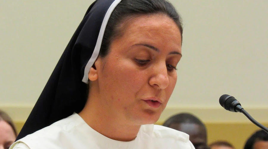 Hermana Diana Momeka. Foto: Matt Hadro / ACI Prensa. Hermana Diana Momeka. Foto: Matt Hadro / ACI Prensa.