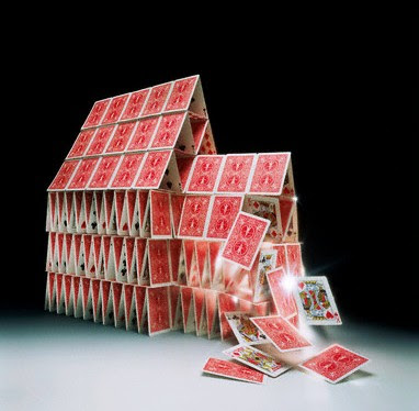 Financial World: House Of Cards Built On Sand
