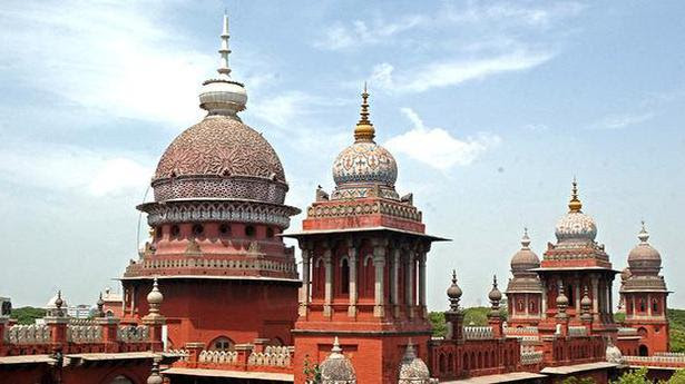  A view of the Madras High Court in Chennai. File 