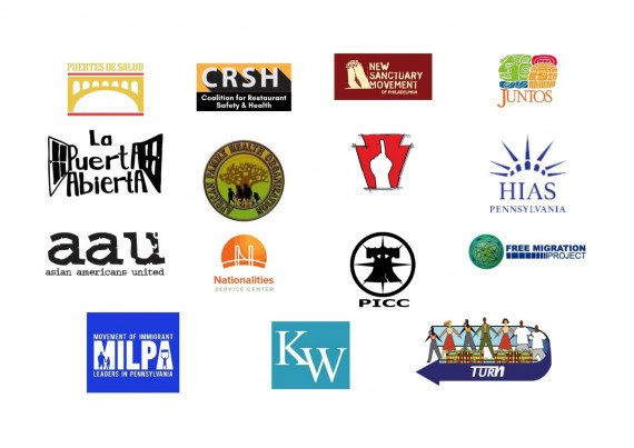 Images of organizations that endorsed demands