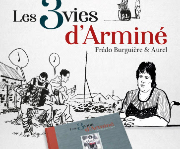St Pierre d'Oléron : Dédicace de la bande dessinée "Les 3 vies d'Arminé", de Fredo Burguière et Aurel
