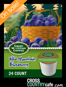 Blueberry Keurig K-cup coffee