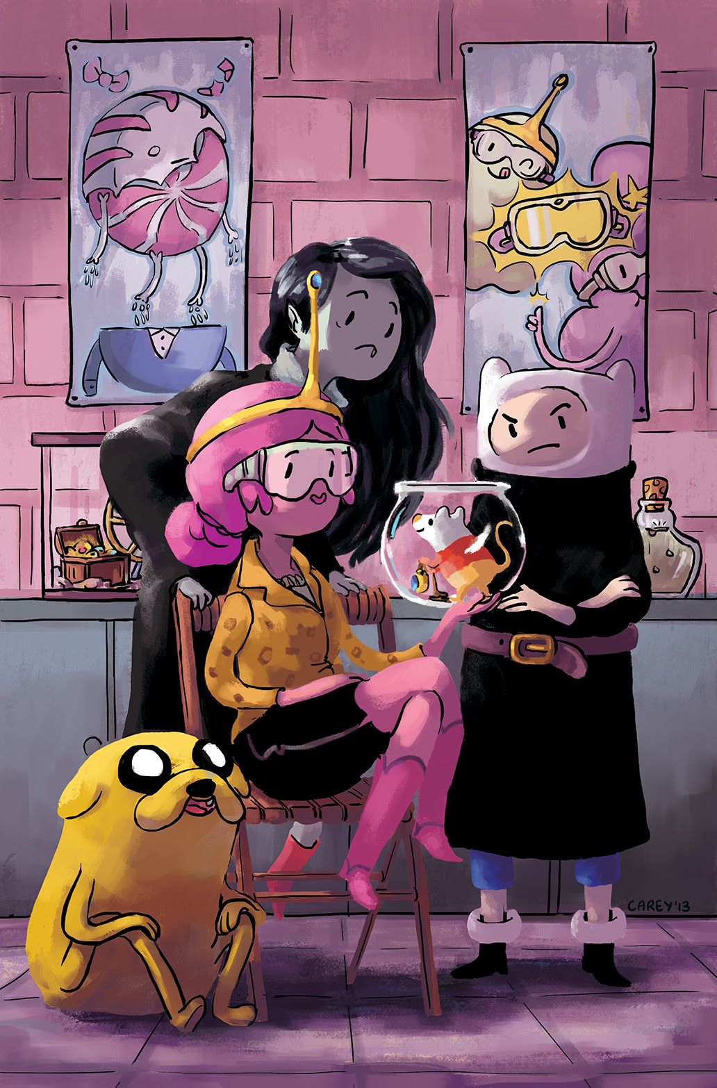 ADVENTURE TIME #29 Cover D by Carey Pietsch