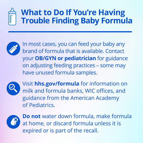 infant formula facts