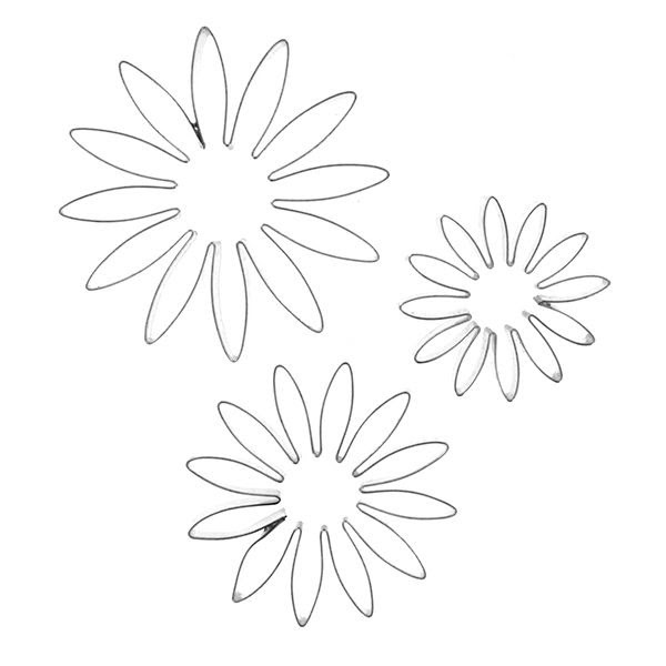 daisy stencil Paper flower template, Paper quilling patterns, Flower
