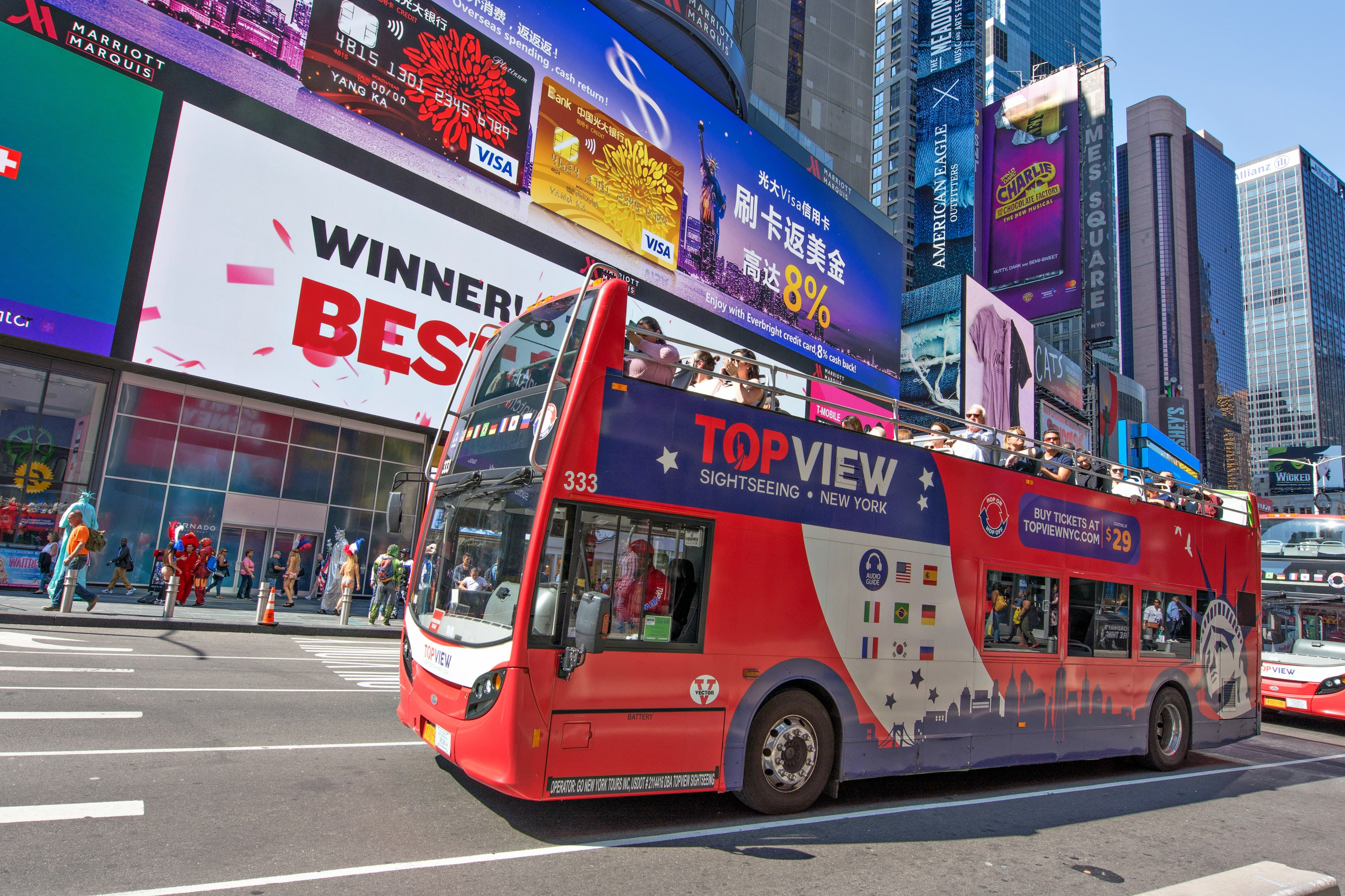 Web book hop on hop off new york city bus tours and get on the bus, to see the scenic city's sightseeing. Editor Picks The Best Manhattan & NYC Bus Tours