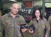 Shaked and Bennett in uniform