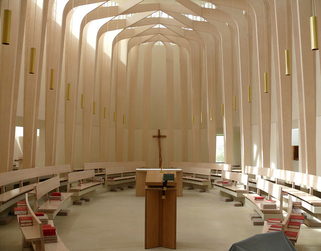 Edward King Chapel, Ripon College, Oxfordshire by Niall McLughlin