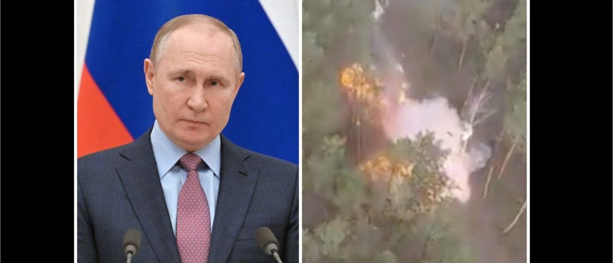 Video Reportedly Shows Large Attack Against Russian Forces In Ukraine