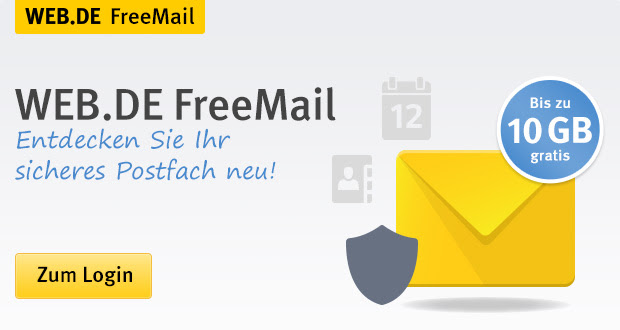 WEB.DE FreeMail - entdecken Sie Ihr sicheres Postfach neu!