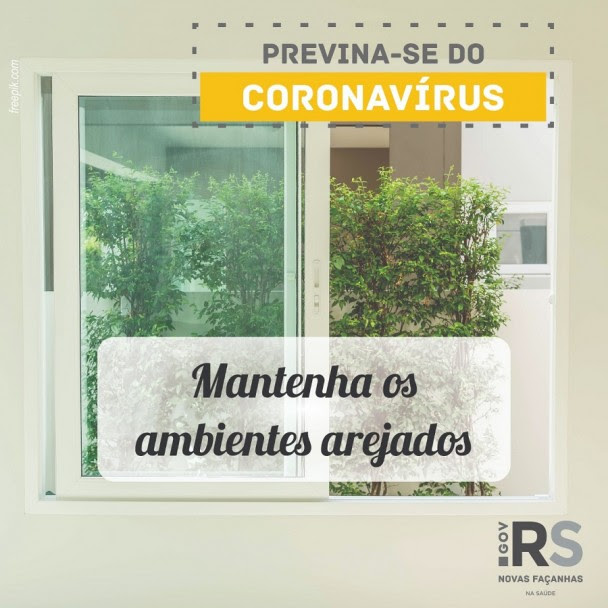 ambientes arejados card coronavirus SES