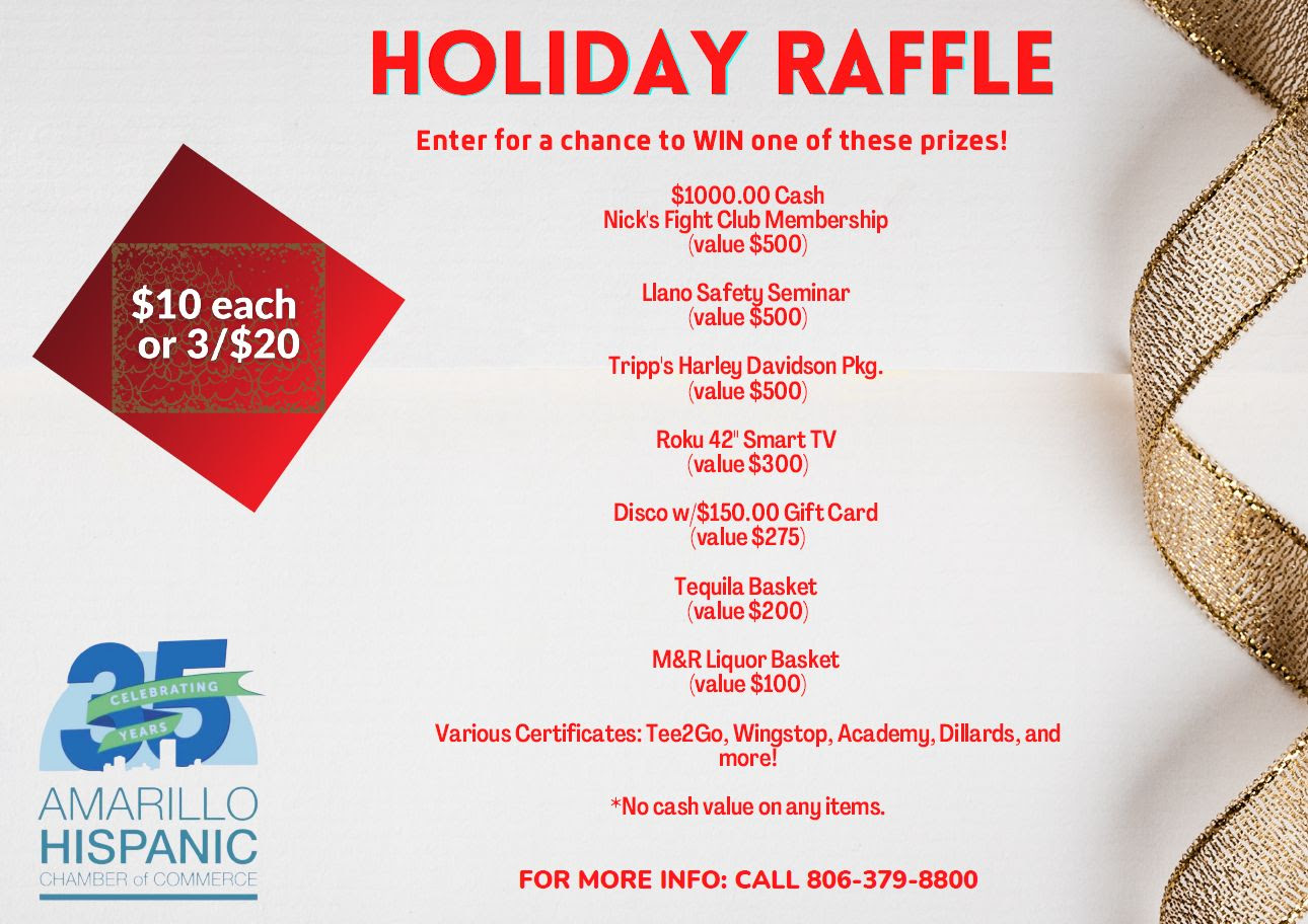 AHCC Presents The Live Holiday Raffle Drawing @ Street Toyota
