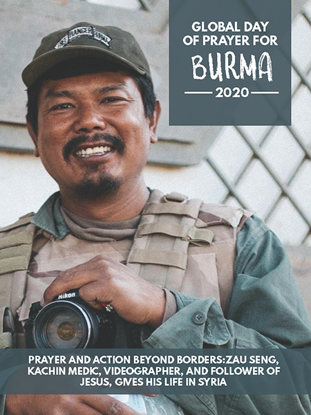 To download the Day of Prayer for Burma magazine in English, please click the magazine cover. Additional languages are provided below.