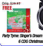 Singers Dream 6 CDG Christmas Pack