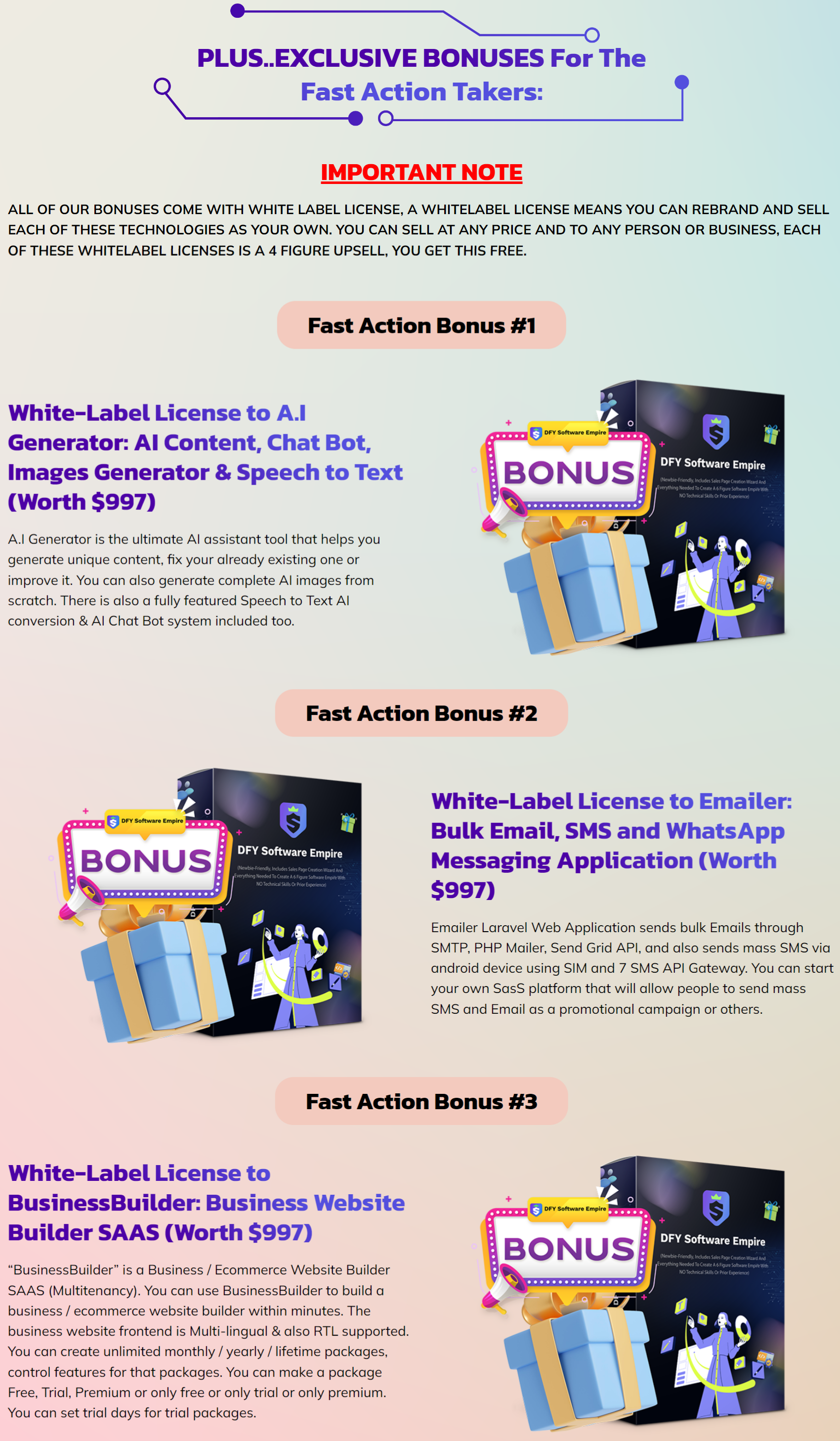 DFY Software Empire OTO - Launch & Personalize 10 High-Tech Softwares That Sold $100,000+ EACH - DFY Software Empire Review 8 uP7ErB1