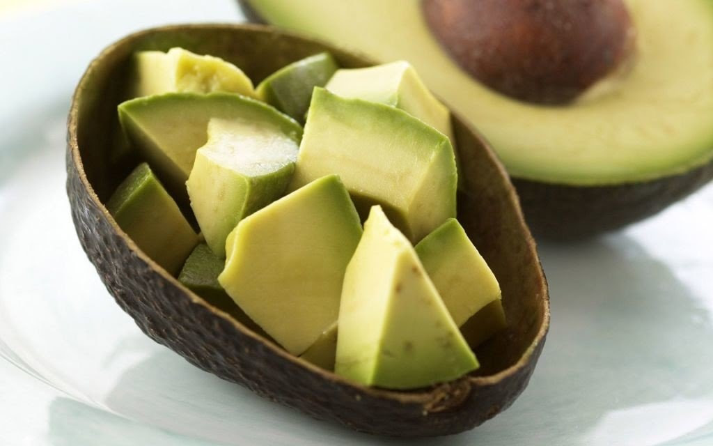 cubos de palta