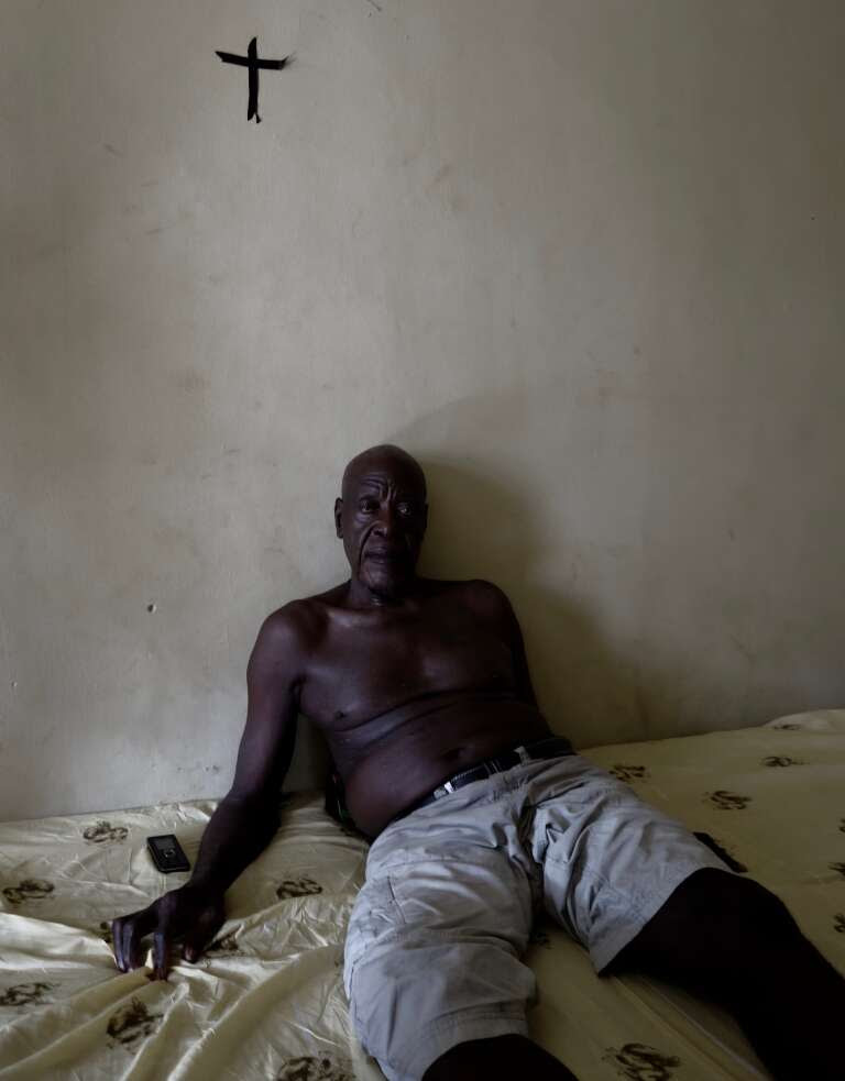 Camerounais anglophone, Patrick Obi-Ntui, 77 ans, a été policier durant trente ans. Il est désormais réfugié à Agbokim, au sud-est du Nigeria.
