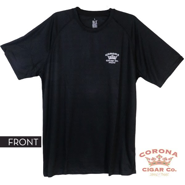 Image of Corona Cigar Co. Dry Fit T-Shirt - Black
