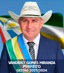 Vanderly e seu chapéu: patrimônio 15 vezes maior que PIB do município. (Imagem: Prefeitura de Amarante)