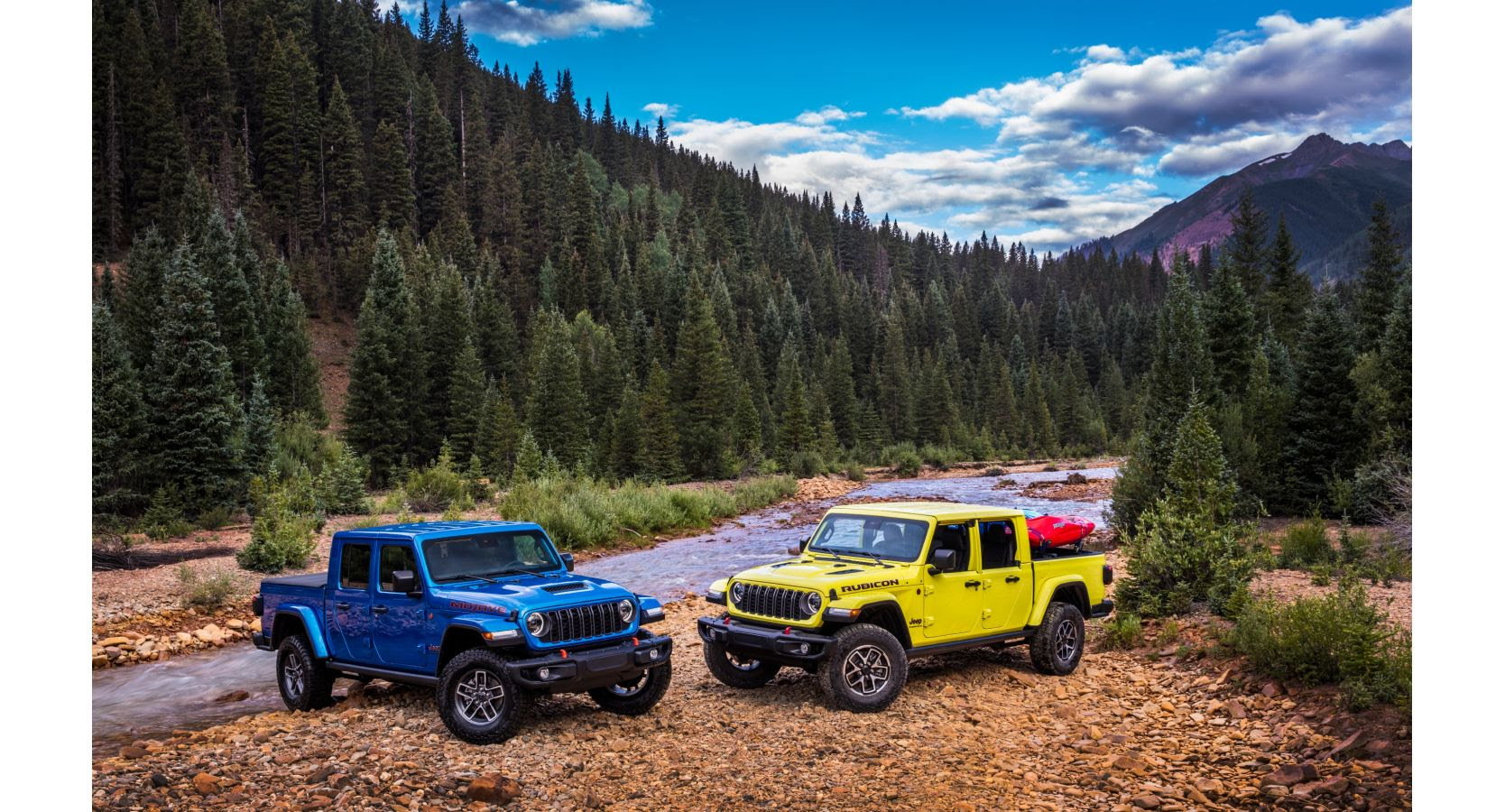 Jeep® presenta en EEUU, la nueva Gladiator 2024: la pickup mediana con mayor capacidad todoterreno del mundo