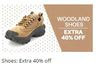 40% Cashback on Woodland Shoes