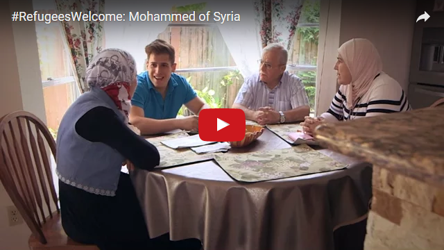YouTube Embedded Video: #RefugeesWelcome: Mohammed of Syria