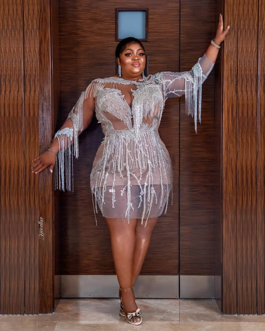 Actress Eniola Badmus shares new photos as she turns a year older today