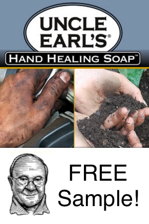 FREE soap from Uncle Earl`s