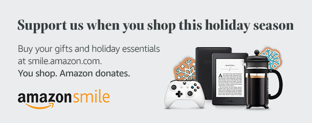 Support us when you shop this holiday season