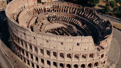 El Anfiteatro Flavio fue el más grande de los que se construyeron en el Imperio romano
