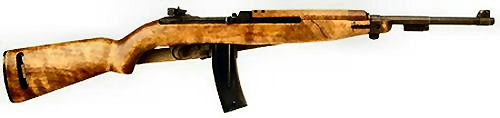 Image result for m 1 carbine with banana clip