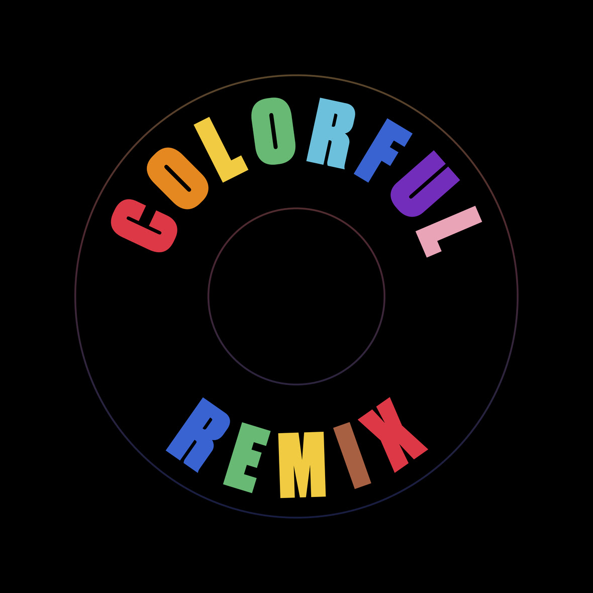 SHAED COLORFUL REMIX ART
